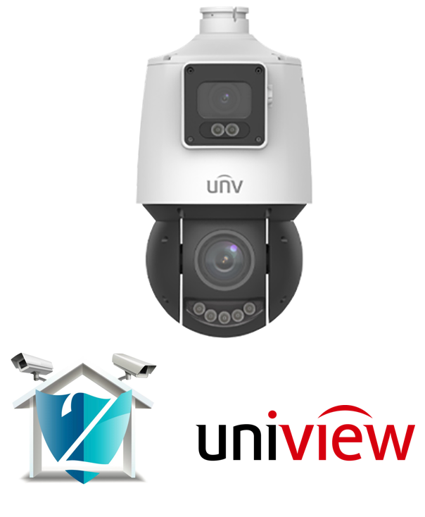 مقارنة بين كاميرات Uniview الثابتة وPTZ