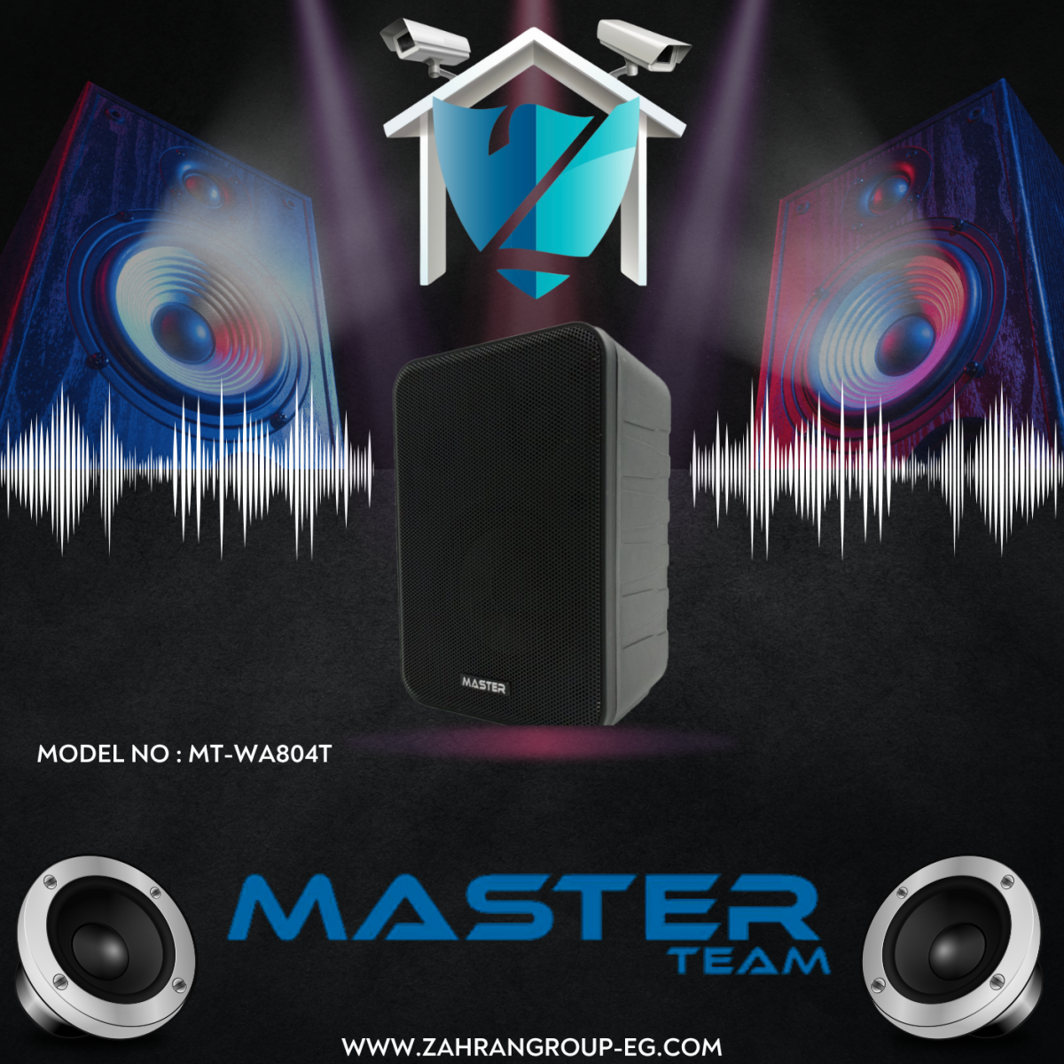 Master Wall Speaker MT-WA804T