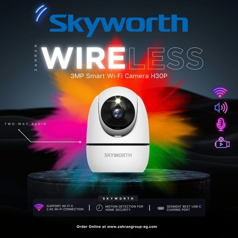 Skyworth Smart 3MP Wi-Fi Camera H30P