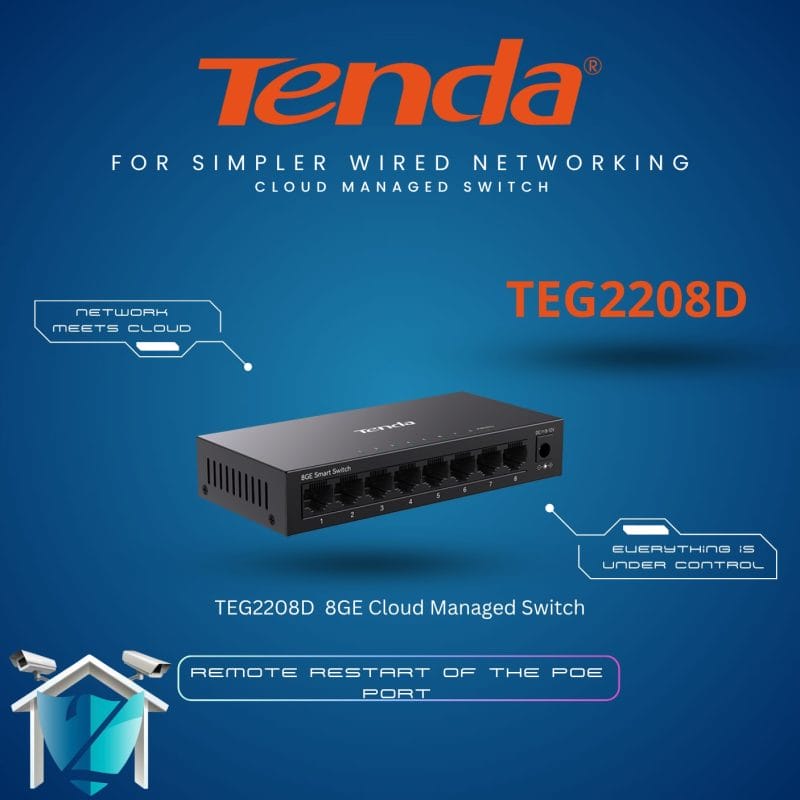Tenda TEG2208D Cloud Managed Switch