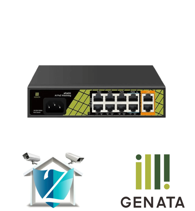 SWITCH GENATA POE GNT-P1210SG
