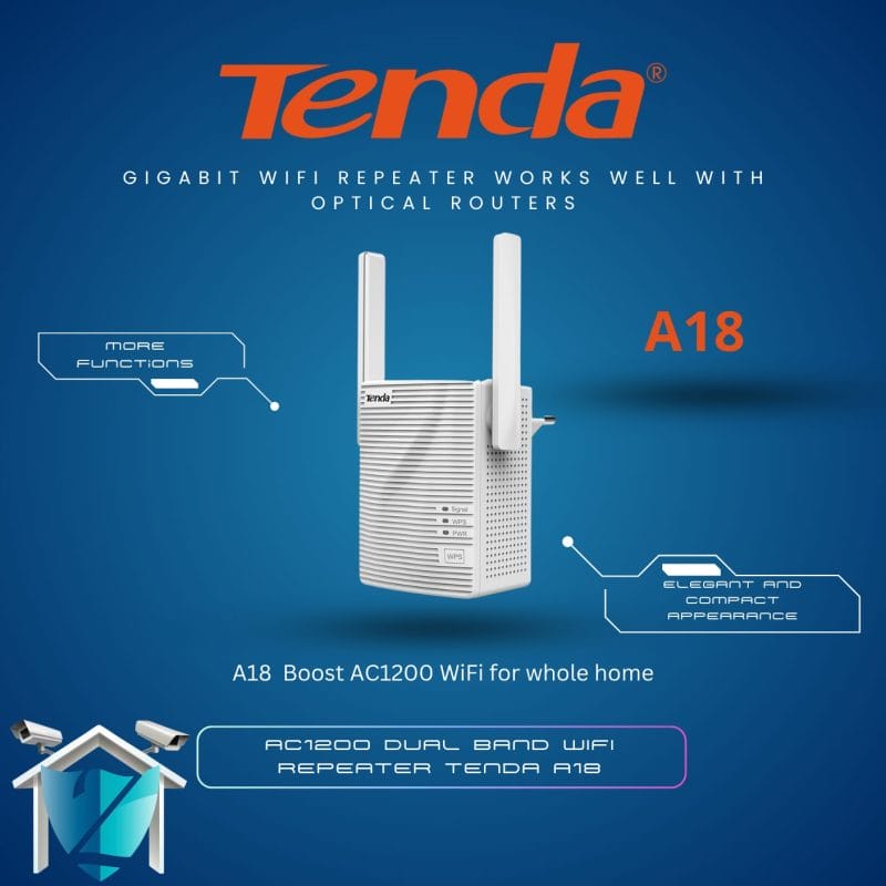 Tenda A18 AC1200 WiFi Repeater