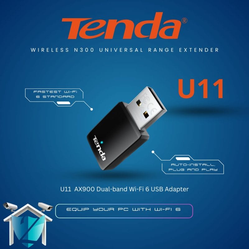 Tenda U11 AX900 Wi-Fi 6 USB Adapter