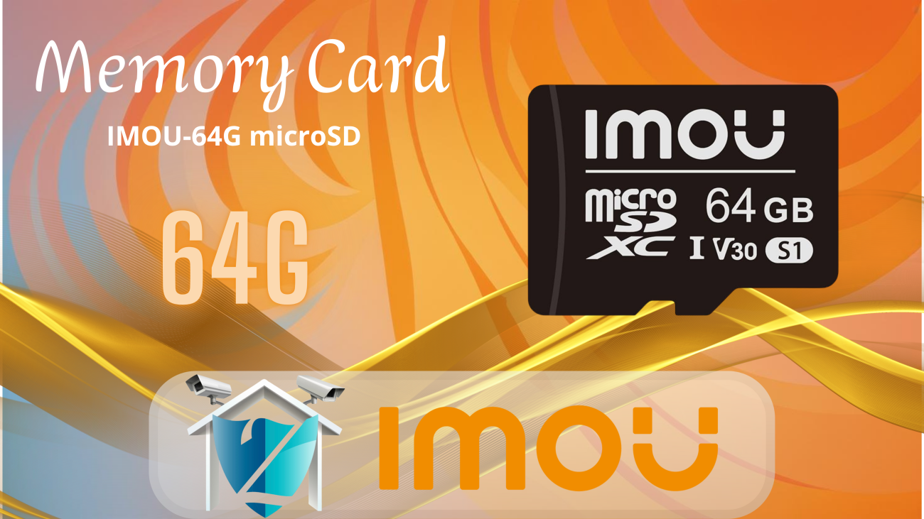 IMOU 64G microSD Memory Card