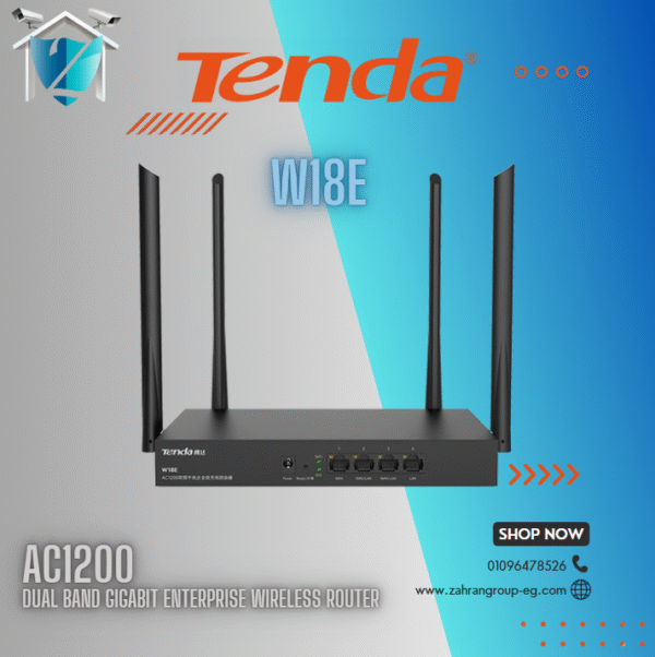 Tenda W18E AC1200 Dual Band Gigabit Enterprise